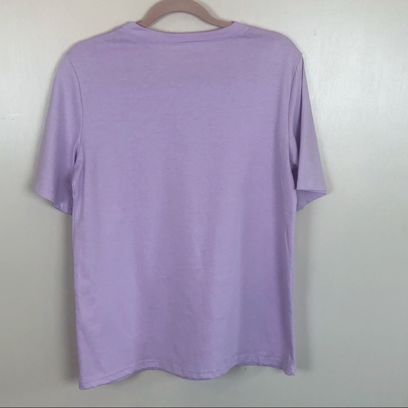 2 Piece Lavender Biker Shorts Set Soft Cotton - Picture 4 of 11